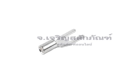 [E] หางปลาส้อม เปลือย UT ทองเหลืองชุบดีบุก รุ่น Y1-3 รูใส่สายไฟกว้าง 2.1 mm ยาว 14.5 mm ช่องว่างส้อม 3.1 mm